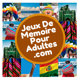 Jeux de mémoire en ligne pour adultes et pour seniors: Bolivie