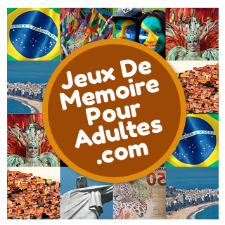 Jeux gratuits de mémoire en ligne pour personnes âgées et pour adultes: Brésil