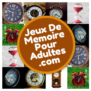 Jeux en ligne de mémoire gratuits pour personnes âgées et pour adultes: Montres