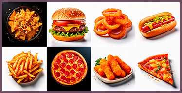Jeux de Mémoire gratuits: Fast-Food