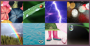 Jeux de Mémoire en ligne pour Adultes: Images de pluie