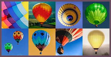 Jeu de Mémoire gratuit pour Adultes: Montgolfières