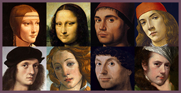 Jeu de Mémoire pour Seniors: Portraits de la Renaissance